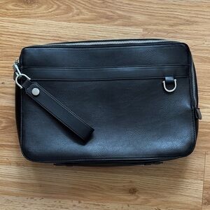 Zara Leather Laptop Bag ✨